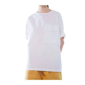 NEW THESALTING cotton dolman tee in salt white